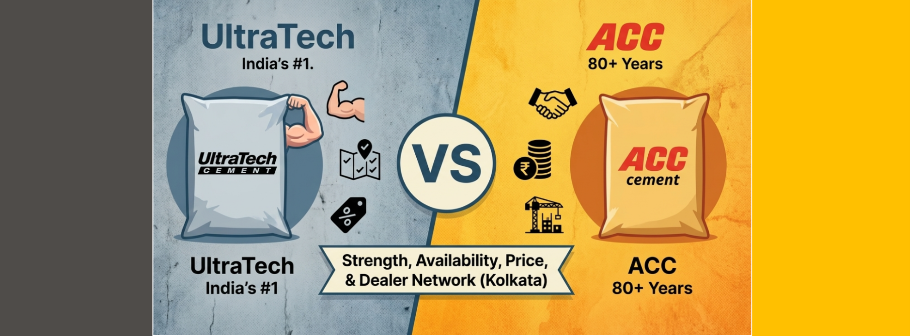 UltraTech vs ACC cement comparison