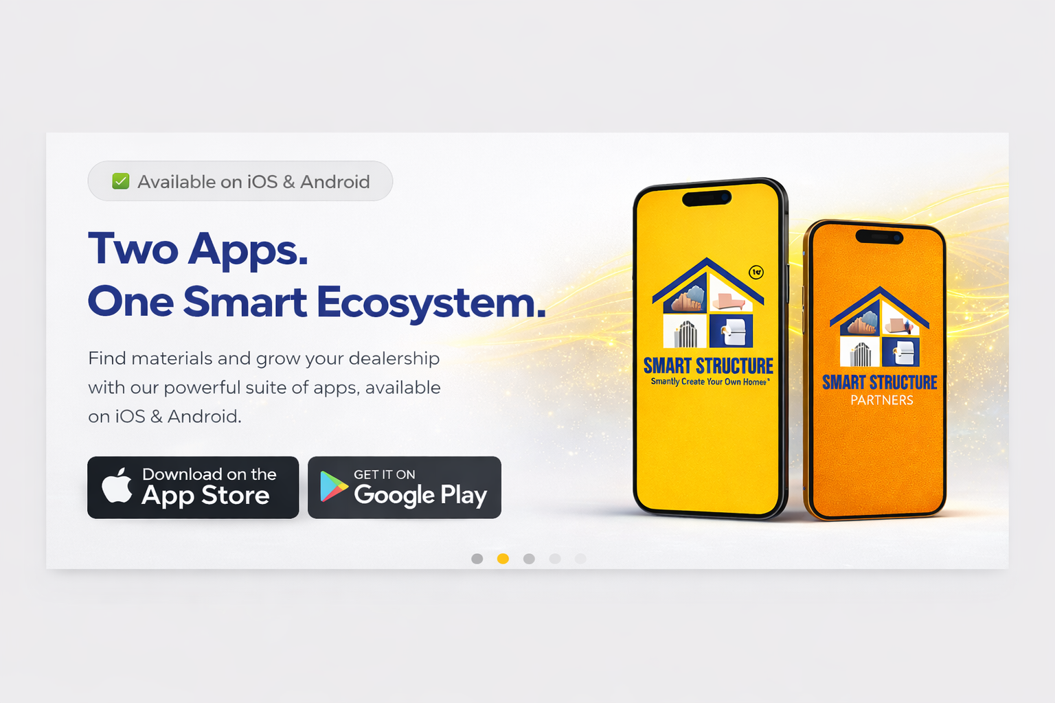 Two Apps One Smart Ecosystem slider banner