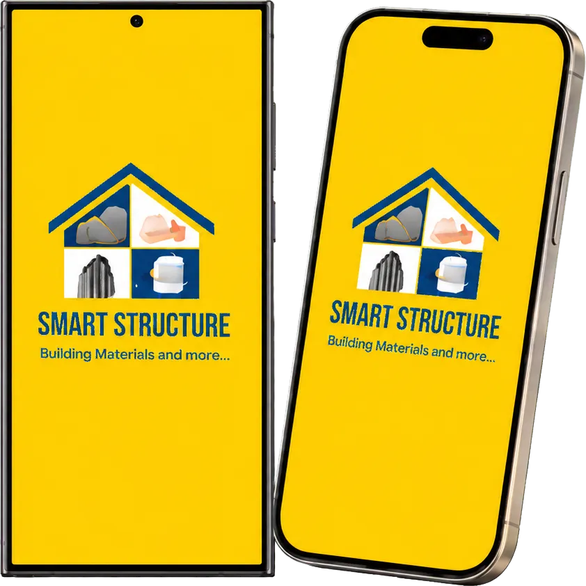 SMART STRUCTURE® Android and iOS app mockups