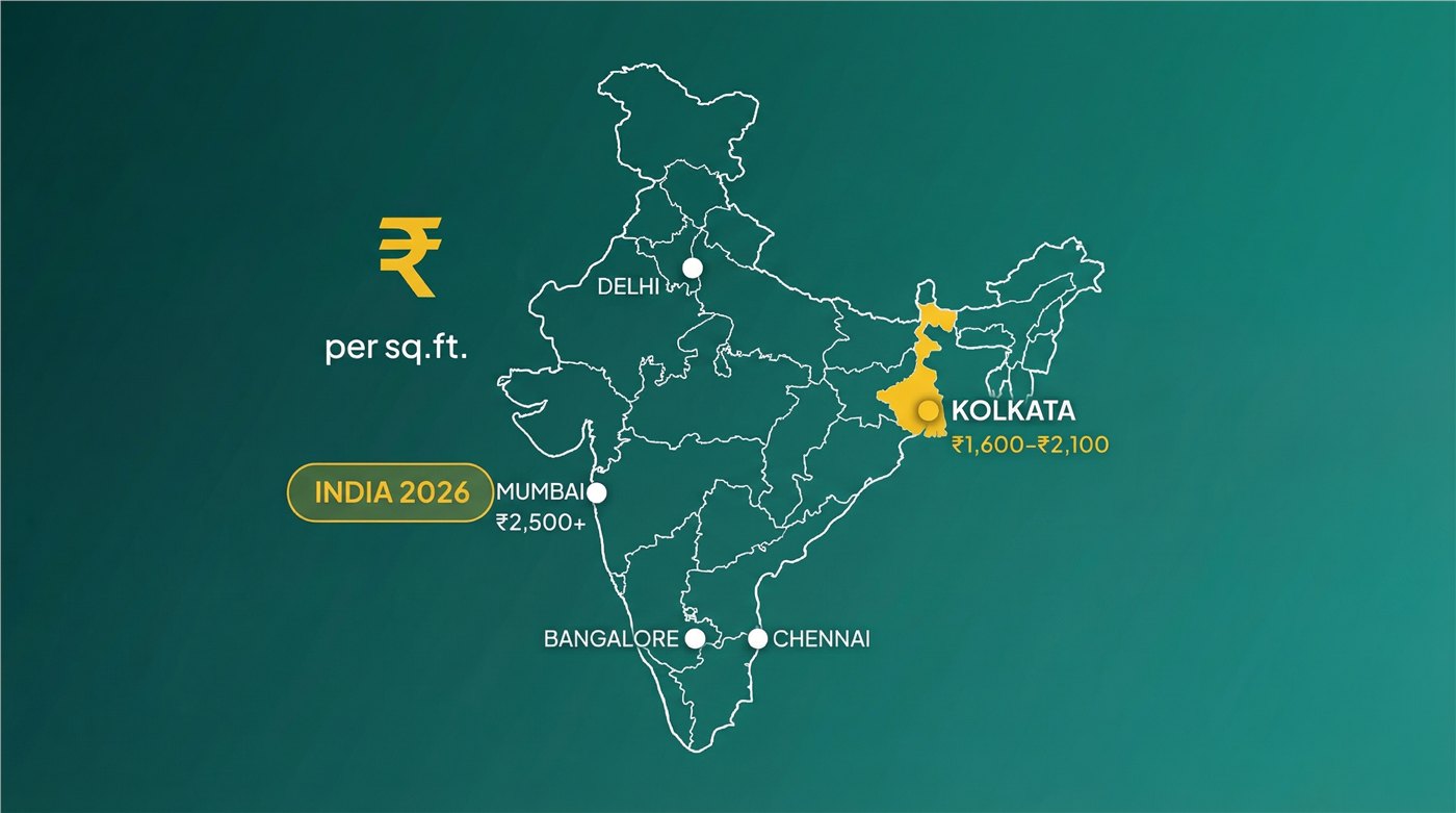 How Much Does It Cost to Build a House in Kolkata in 2026?