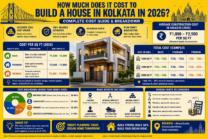 How Much Does It Cost to Build a House in Kolkata in 2026?