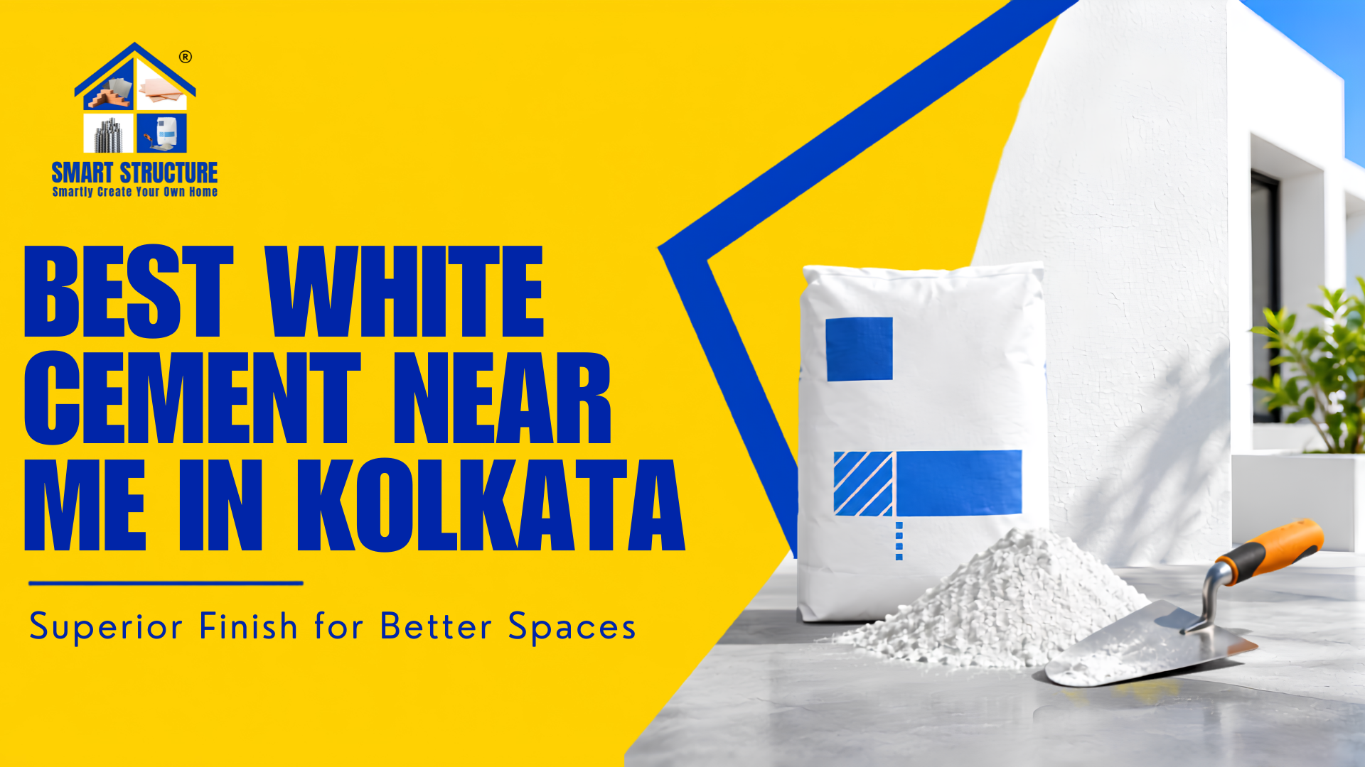 Best White Cement Near Me in Kolkata: Buying Guide