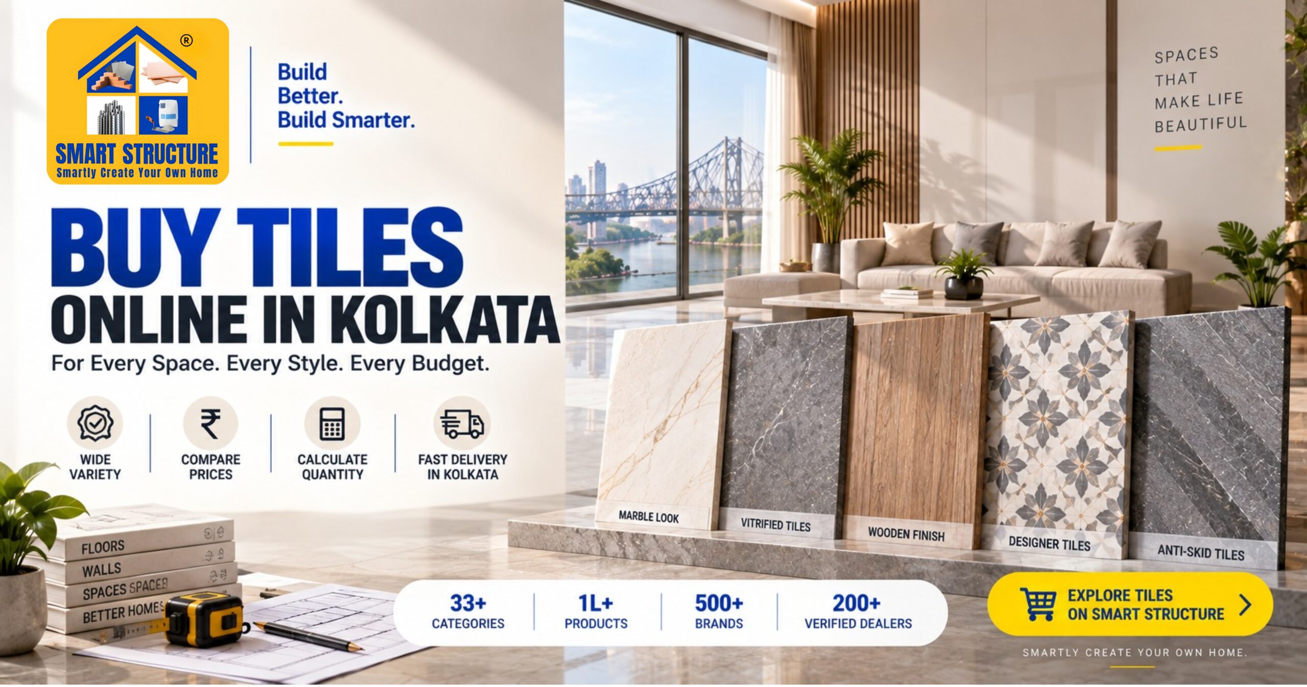 Buy Tiles Online in Kolkata: 9 Smart Buying Checks 