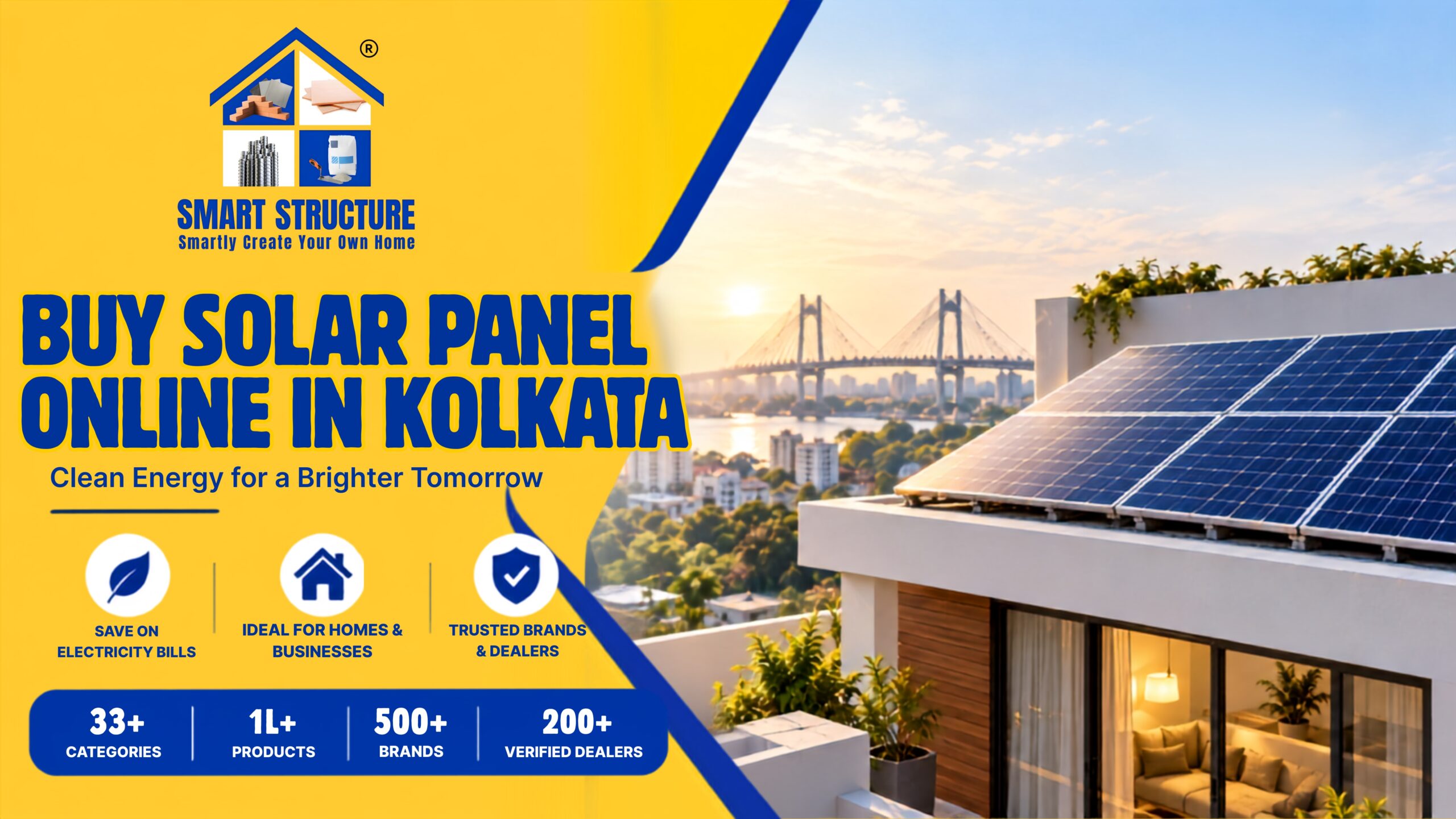 Buy Solar Panel Online in Kolkata: Rooftop Solar Buying Guide 2026