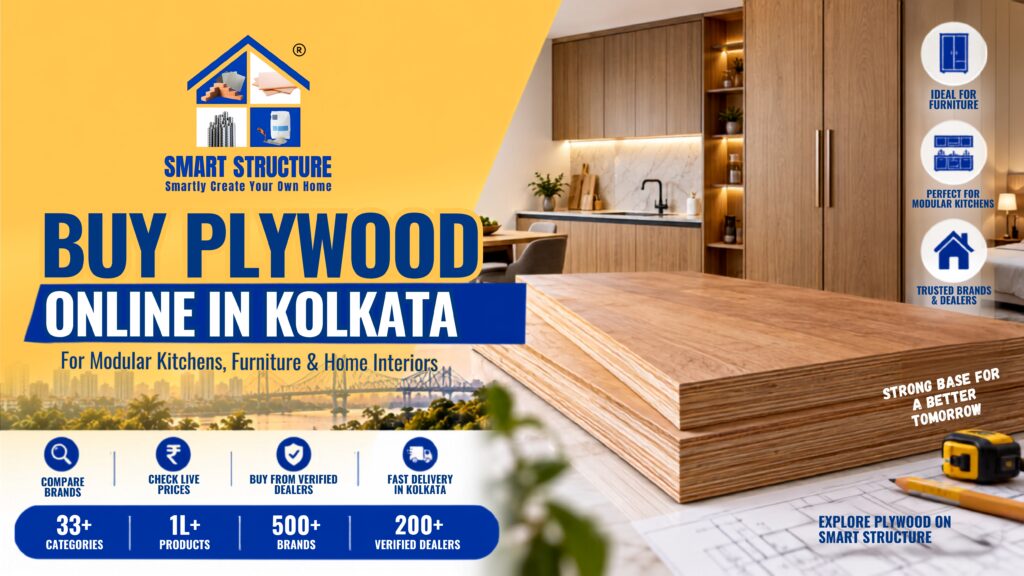 Buy Plywood Online in Kolkata: Choose the Right Plywood for Every Room